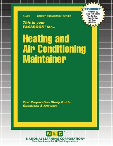 Heating and Air Conditioning Maintainer by Passbooks 9781799348962