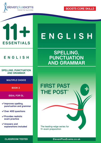 11+ Essentials English: Spelling, Punctuation and Grammar Book 2 by  9781912364220