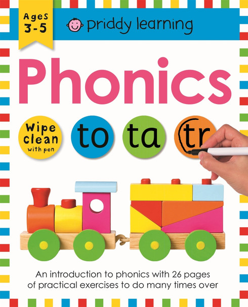 Phonics: Wipe Clean Workbooks by Roger Priddy 9781783415991