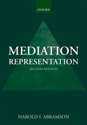 Mediation Representation by Harold Abramson 9780199693122