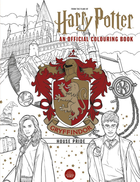 Harry Potter: Gryffindor House Pride: The Official Colouring Book by  9781849947503