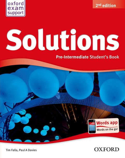 Solutions: Pre-Intermediate: Student's Book by  9780194552875