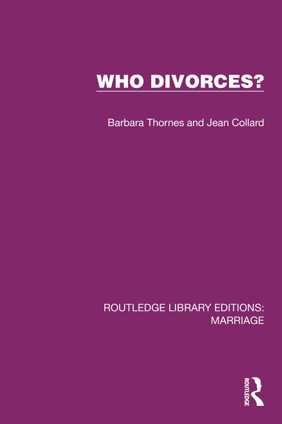 Who Divorces? by Barbara Thornes 9781032470092