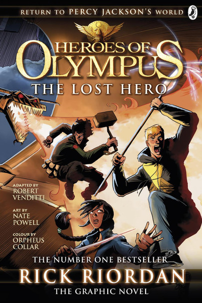 The Lost Hero: The Graphic Novel (Heroes of Olympus Book 1) by Rick Riordan