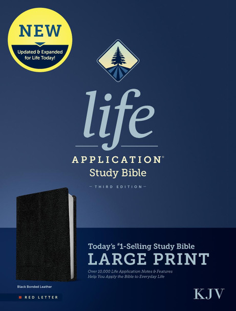 KJV Life Application Study Bible, Third Edition, Large Print by  9781496439871