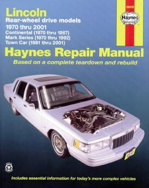 Lincoln Town Car S/E: 70-10 by Haynes Publishing