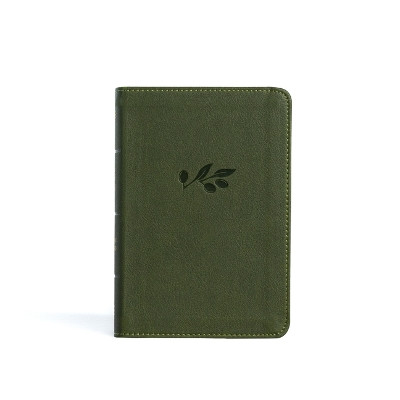 NASB Large Print Compact Reference Bible, Olive Leathertouch by  9781087765716