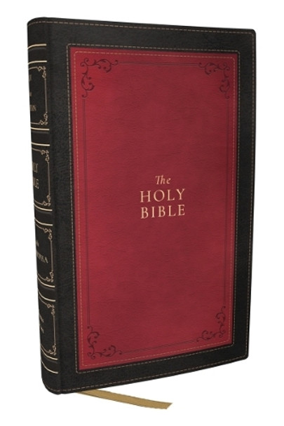 1611 KJV with Apocrypha, Black Leathersoft: Holy Bible 9781400349432