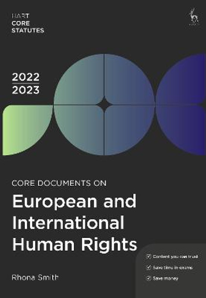 Core Documents on European and International Human Rights 2022-23 by Rhona Smith