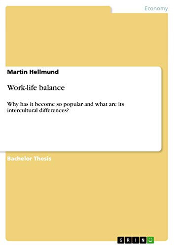Work-Life Balance by Martin Hellmund 9783656325864