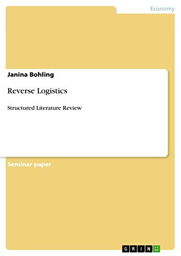 Reverse Logistics by Janina Bohling 9783656626404