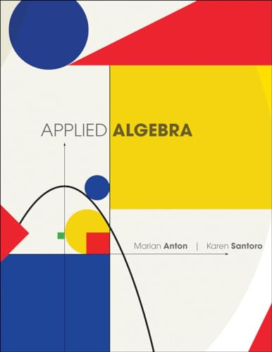 Applied Algebra by Marian Anton 9798765780886