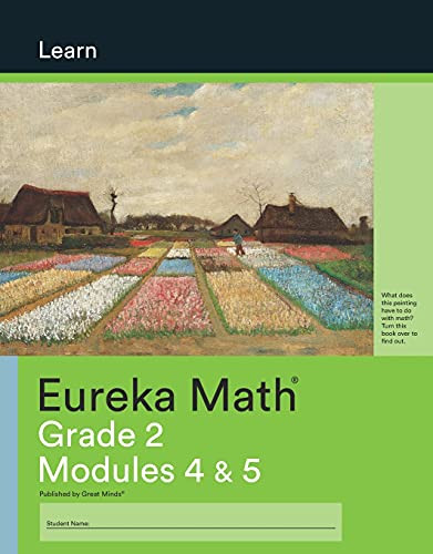 Eureka Math Grade 2 Learn Workbook #2 (Modules 4-5) by Great Minds 9781640540569