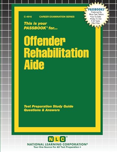 Offender Rehabilitation Aide by Passbooks 9781799349167