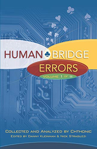 Human Bridge Errors by Danny Kleinman 9781897106273