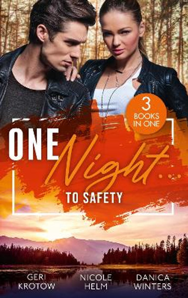 One Night... To Safety: The Pregnant Colton Witness (The Coltons of Red Ridge) / Wyoming Cowboy Sniper / Protective Operation by Geri Krotow