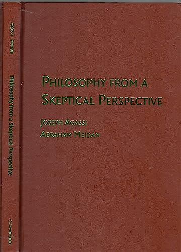 Philosophy from a Skeptical Perspective by Joseph Agassi 9780521898126