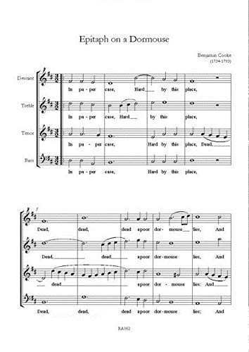 The Cricket (El Grillo) by Josquin des Prez 9780193852082