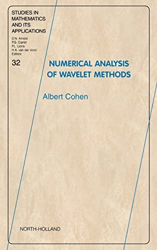 Numerical Analysis of Wavelet Methods: Volume 32 by A. Cohen 9780444511249