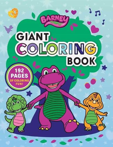 Barney: Giant Coloring Book by Mattel 9781640365513