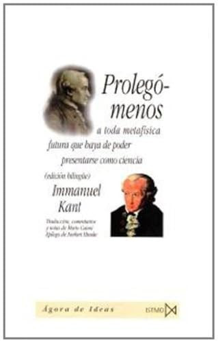 Prolegomenos - Ed. Bilingue by Immanuel Kant 9788470903342