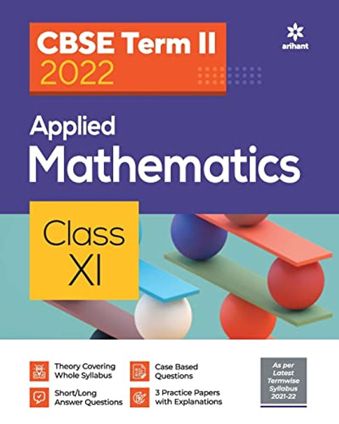 CBSE Term II Applied Mathematics 11th by Kumar Brijesh Dwevedi 9789325796744