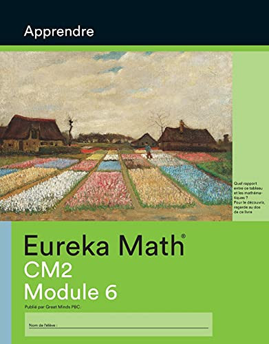 French - Eureka Math Grade 5 Learn Workbook #4 (Modules 6) by Great Minds 9781649290991