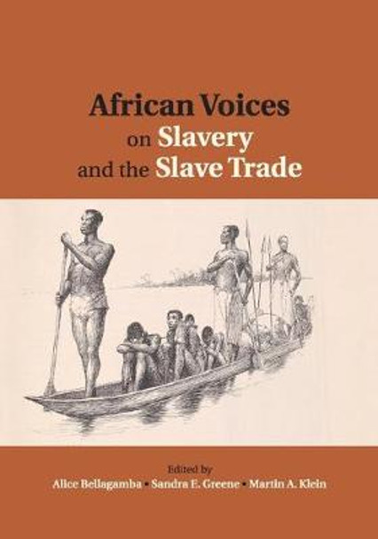 African Voices on Slavery and the Slave Trade: Volume 2, Essays on Sources and Methods by Alice Bellagamba