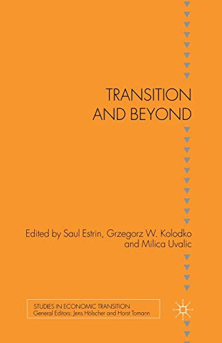 Transition and Beyond by Saul Estrin 9781349361250