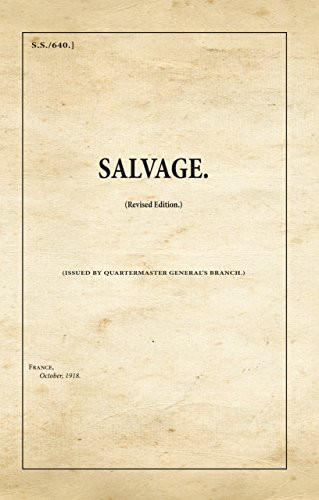 Salvage: SS640 by War Office 9781908487650