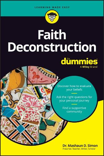 Faith Deconstruction For Dummies Mashaun Simon 9781394331383