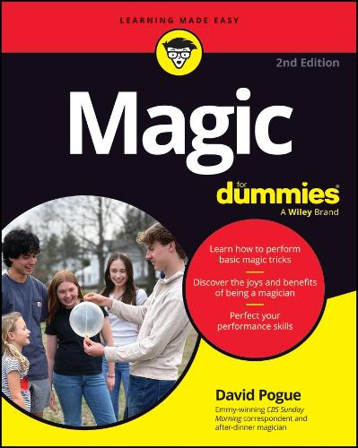 Magic For Dummies David Pogue 9781394343249