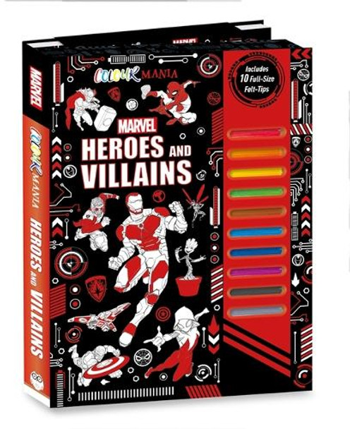 Marvel: Colourmania Heroes and Villains Marvel Entertainment International Ltd 9781836500759