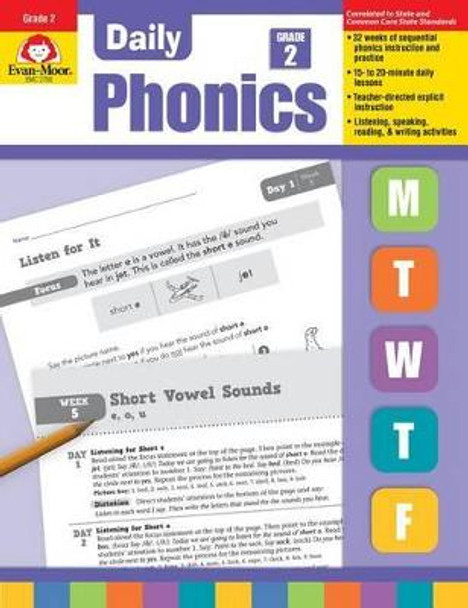 Daily Phonics Grade 2 by Evan-Moor Educational Publishers