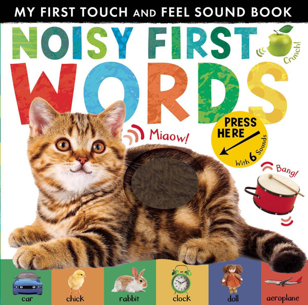 Noisy First Words: My First Touch and Feel Sound Book by Libby Walden