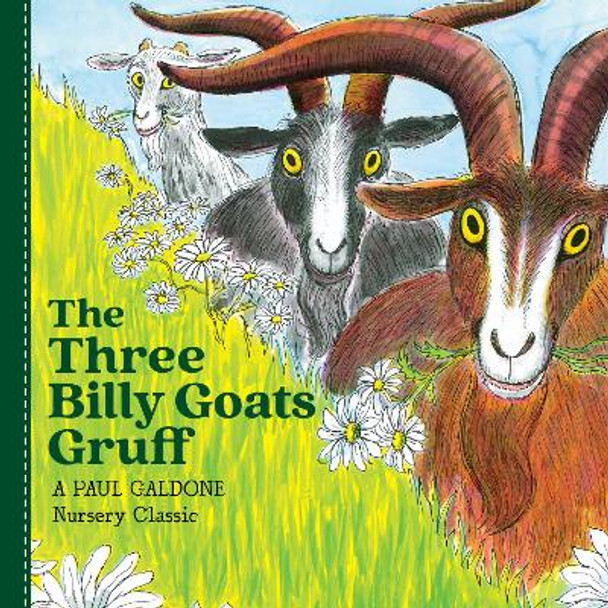 The Three Billy Goats Gruff Board Book by Paul Galdone