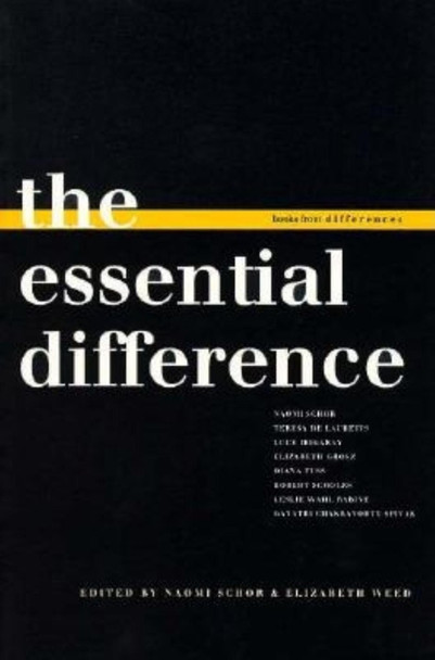 The Essential Difference by Naomi Schor 9780253350930