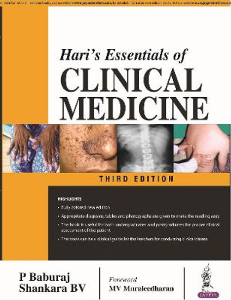 Hari's Essentials of Clinical Medicine P Baburaj 9789352705344