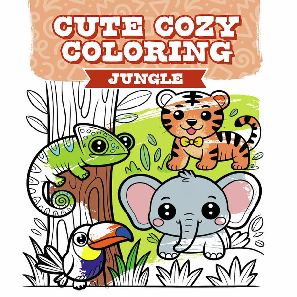 Cute Cozy Coloring: Jungle 9781784947354