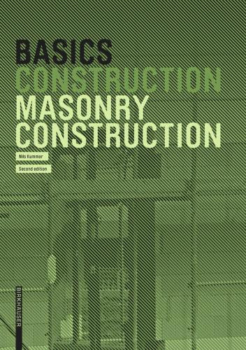 Basics Masonry Construction by Nils Kummer 9783035623109