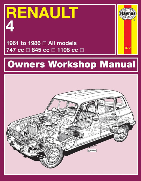 Renault 4 by Haynes Publishing