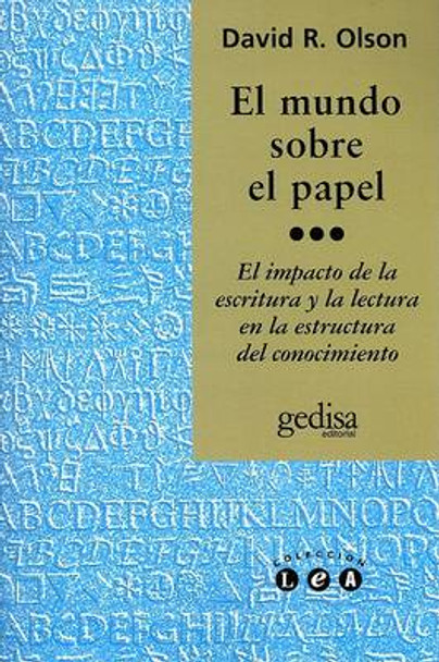 El Mundo Sobre El Papel by David R Olson