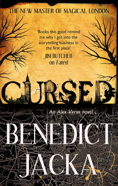Cursed: An Alex Verus Novel from the New Master of Magical London by Benedict Jacka