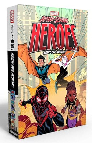 The Marvel After-School Heroes Ready for Action! (Boxed Set): Miles Morales Untangles a Web; Ghost-Spider's Unbreakable Mission; Shuri Takes Control; Reptil & Ghost-Spider Join Forces! by Terrance Crawford 9781665971621
