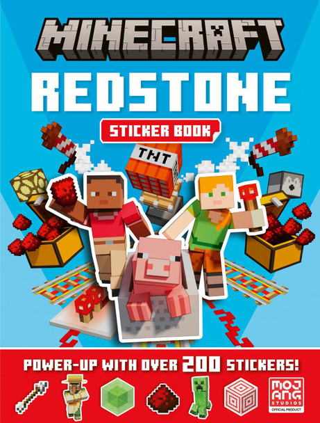 Minecraft Redstone Sticker Book Mojang AB 9780008733124