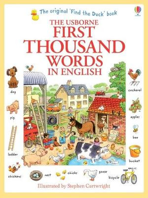 First Thousand Words in English Heather Amery 9781409562894