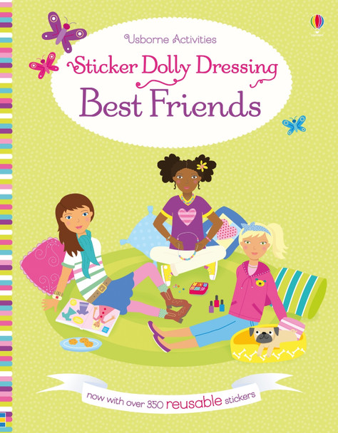 Sticker Dolly Dressing Best Friends by Lucy Bowman