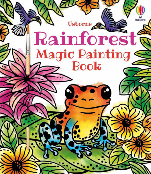 Rainforest Magic Painting Book by Marcella Grazzi