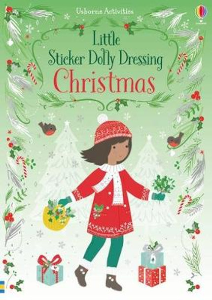 Little Sticker Dolly Dressing Christmas by Fiona Watt