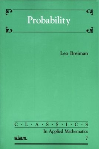 Probability by Leo Breiman 9780898712964